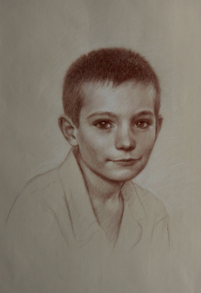 crayon sépia sur papier Canson chanvre, 40/30cm, 2021> à partir de 250€ format 20/30 cm