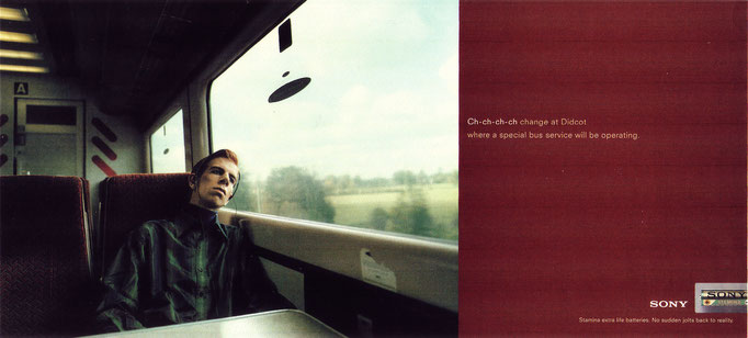 Martin Meister Sony UK poster advert campaign late 1990s