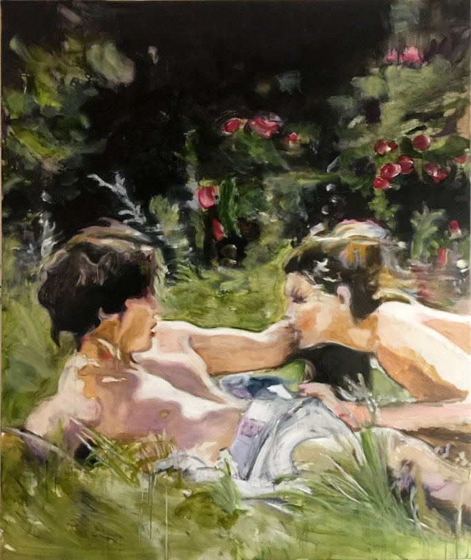 königskinder (royal kids)_2018_190x160cm_oil on canvas