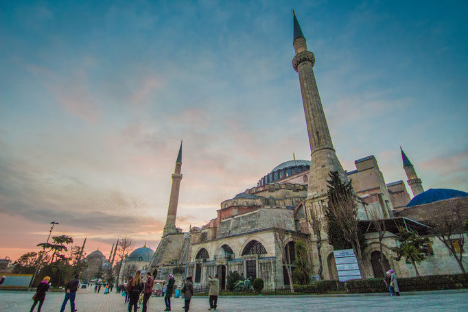 Hagia Sophia, Istanbul. January 2016. 