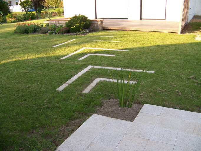 allée pavé