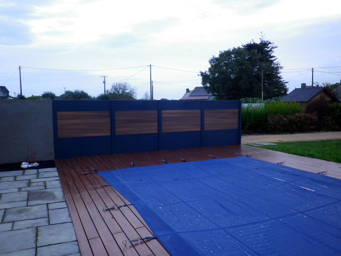 terrasse et panneaux composites
