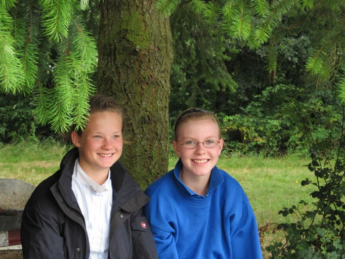 Kathrin und Katharina in Hüttenberg 2009