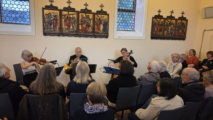 19.04.2026 - 18 Uhr - klassik kultur konzert - Horn-Trio (Violine, Horn, Cello)