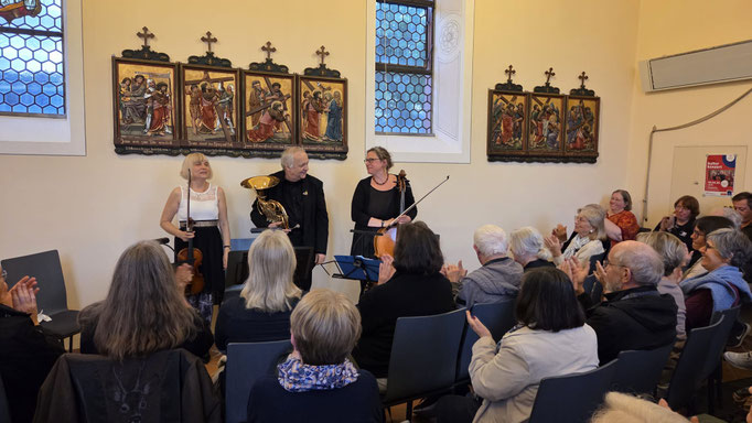 19.04.2026 - 18 Uhr - klassik kultur konzert - Horn-Trio (Violine, Horn, Cello)