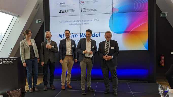 Es waren drei phan­tas­tische Tage mit Ihnen und Euch! Wir sagen als IZGS-Team DANKE: Carmen Schulz, Dr. Matthias Heuberger, Tobias Meyer und Prof. Dr. Michael Vilain.