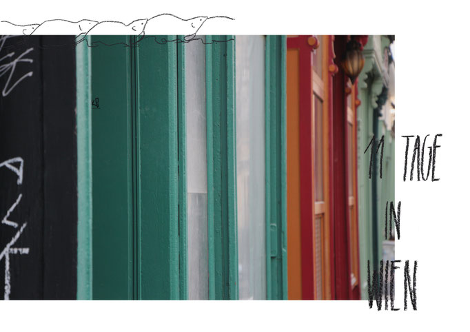 Foto Zine Wien I Fotografie, Collage, Zeichnung I Rückenstichheftung I 14,8 x 21 cm