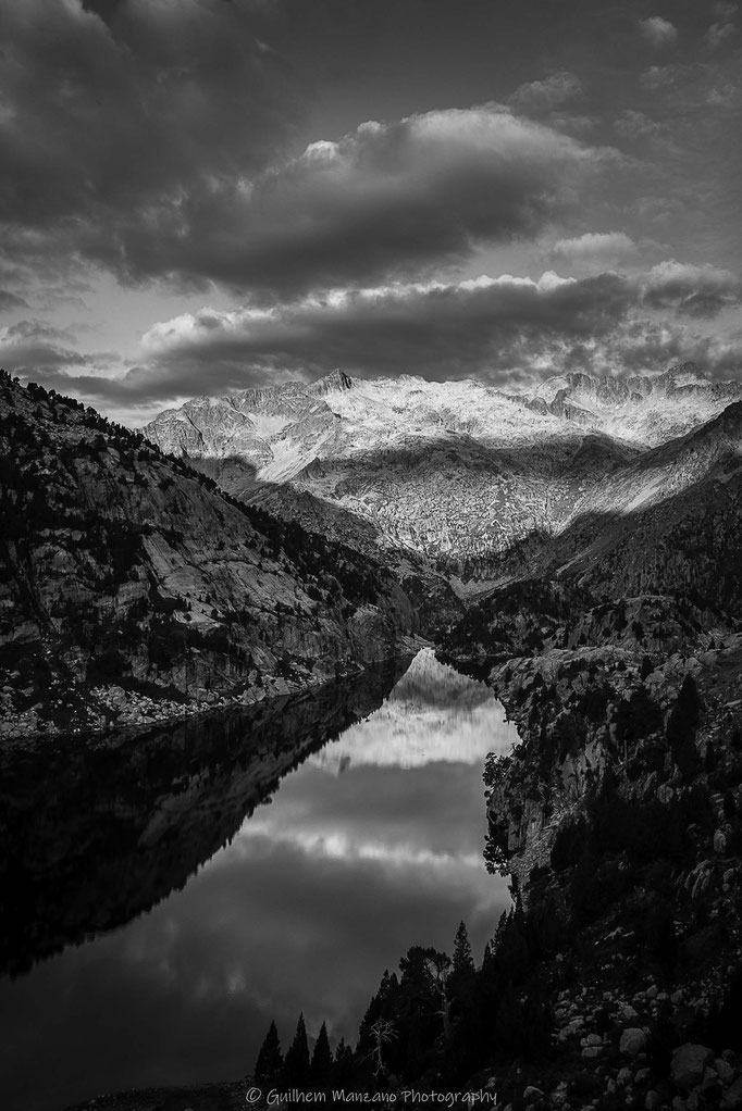 Le miroir dans la montagne