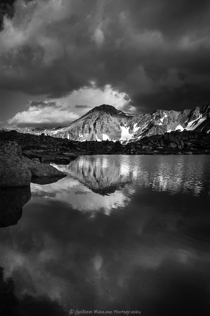 Reflet dans les nuages