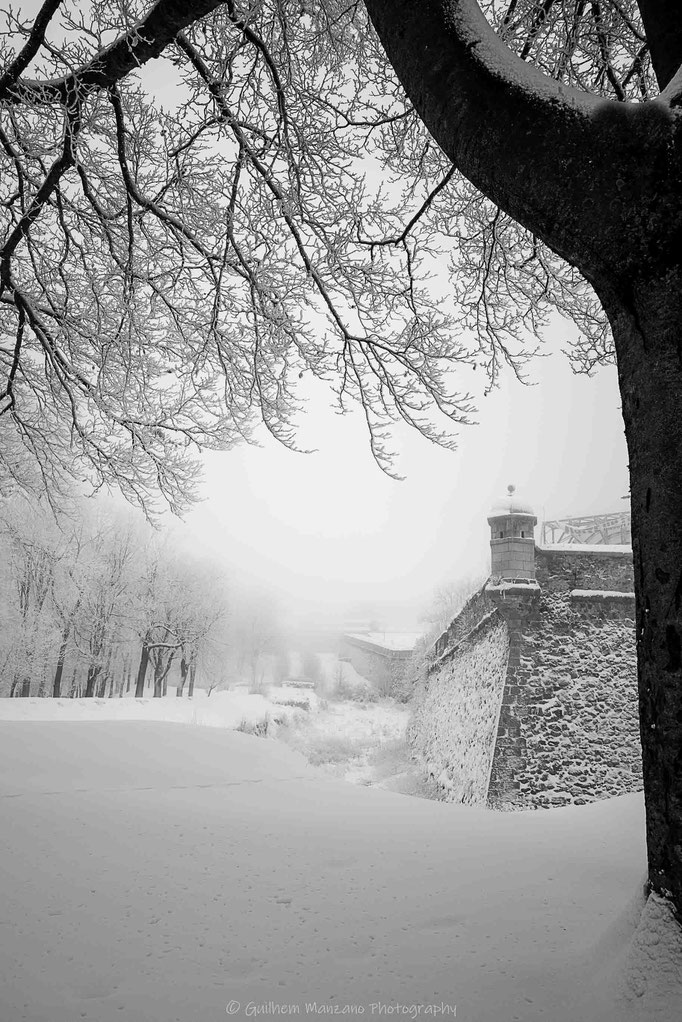 Mont Louis sous la neige