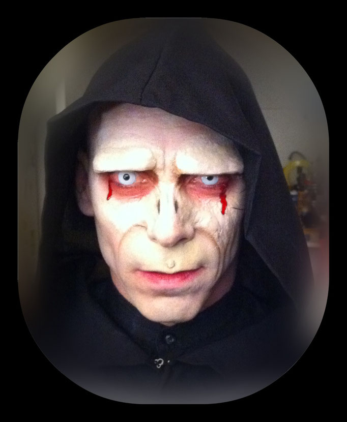 Maquillage Voldemort Halloween
