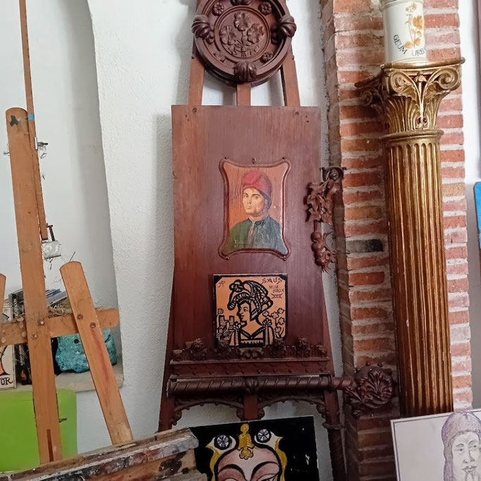 Alte Staffelei