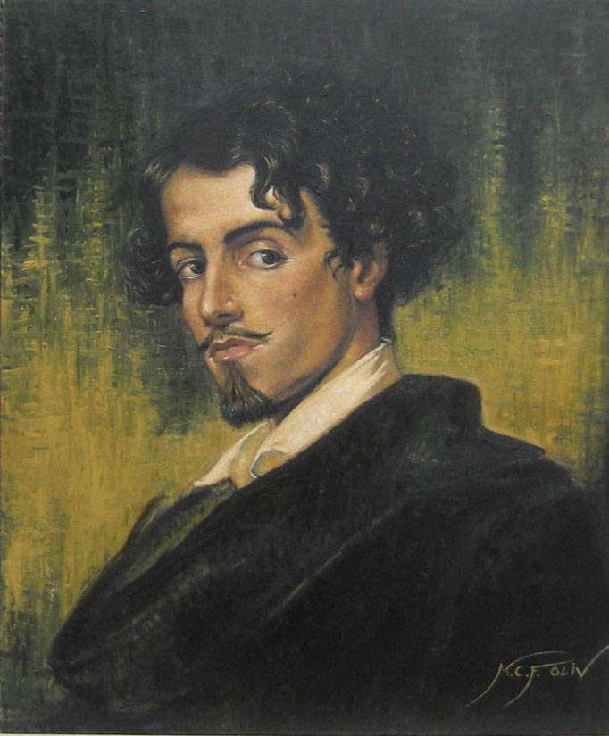 Gustavo Adolfo Bécquer - 54 x 65 cm