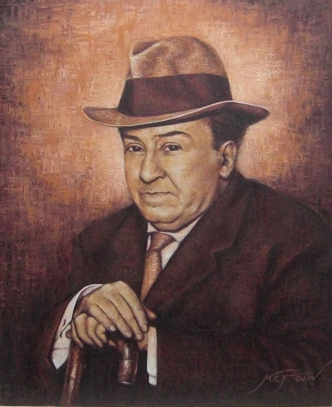 Antonio Machado - 60 x 73 cm