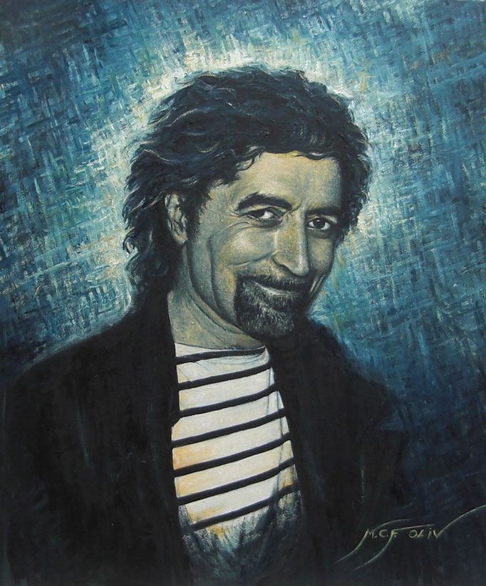 Joaquín Sabina - 54 x 65 cm