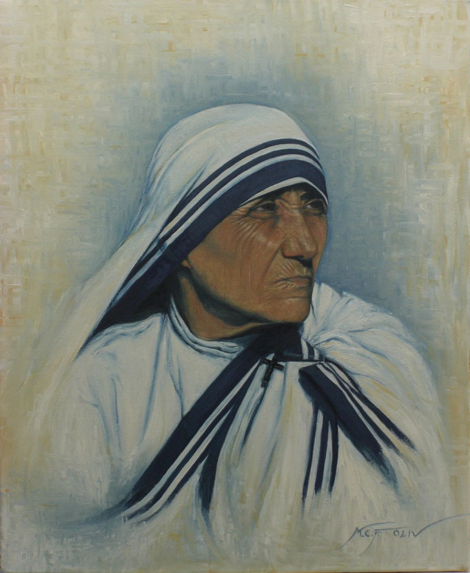 Teresa de Calcuta -  50 x 61 cm