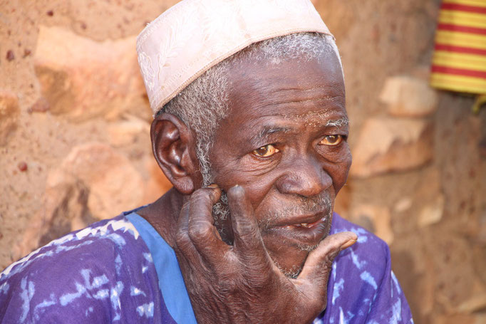 Dans les falaises de BANDIAGARA  à BANANI.