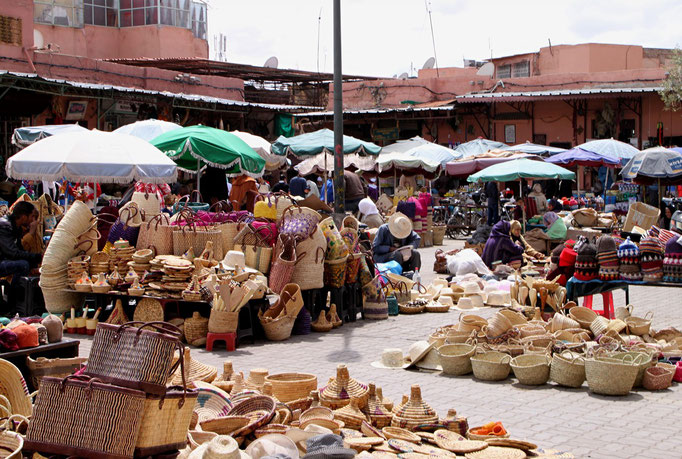 Souk de MARRAKECH.