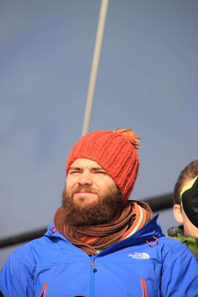 Sur un bateau au large de REYKJAVIK.