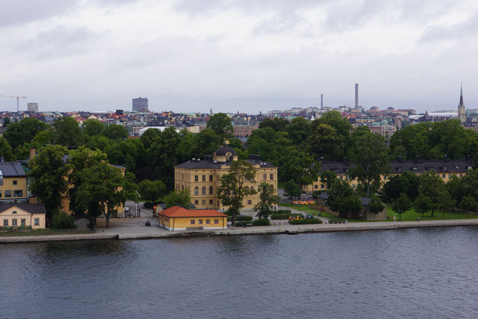 Stockholm vom Wasser aus