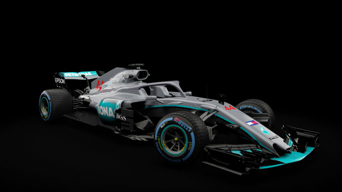 RSS Formula Hybrid 2018 MERCEDES W09