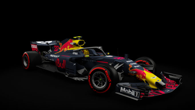 RSS Formula Hybrid 2018 Red Bull Racing Livery
