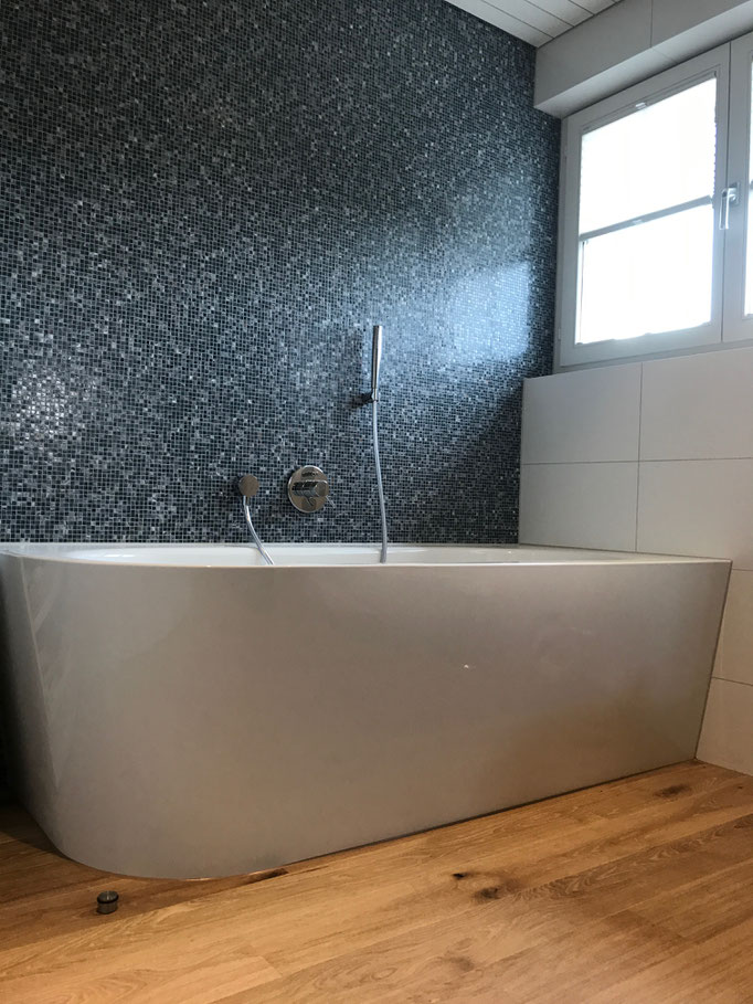 Mosaik Umbau Badezimmer Uttwil