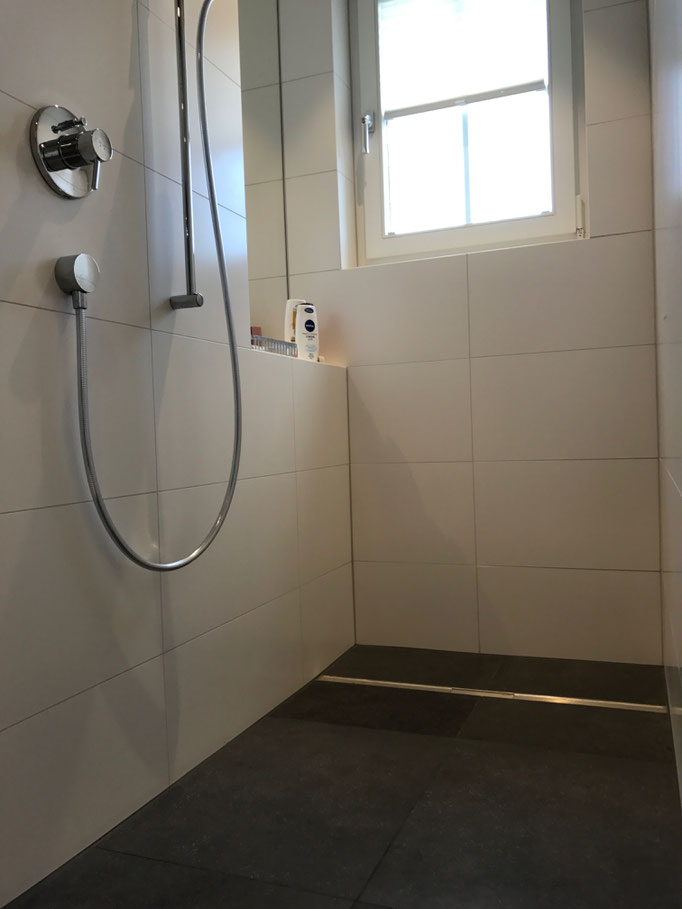 Umbau Dusche Badezimmer Keramik Uttwil