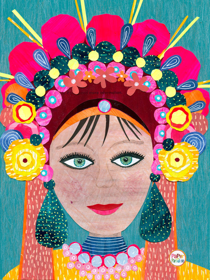 Ukrainian Girl, 2022 Part of my personal project Festive Woman