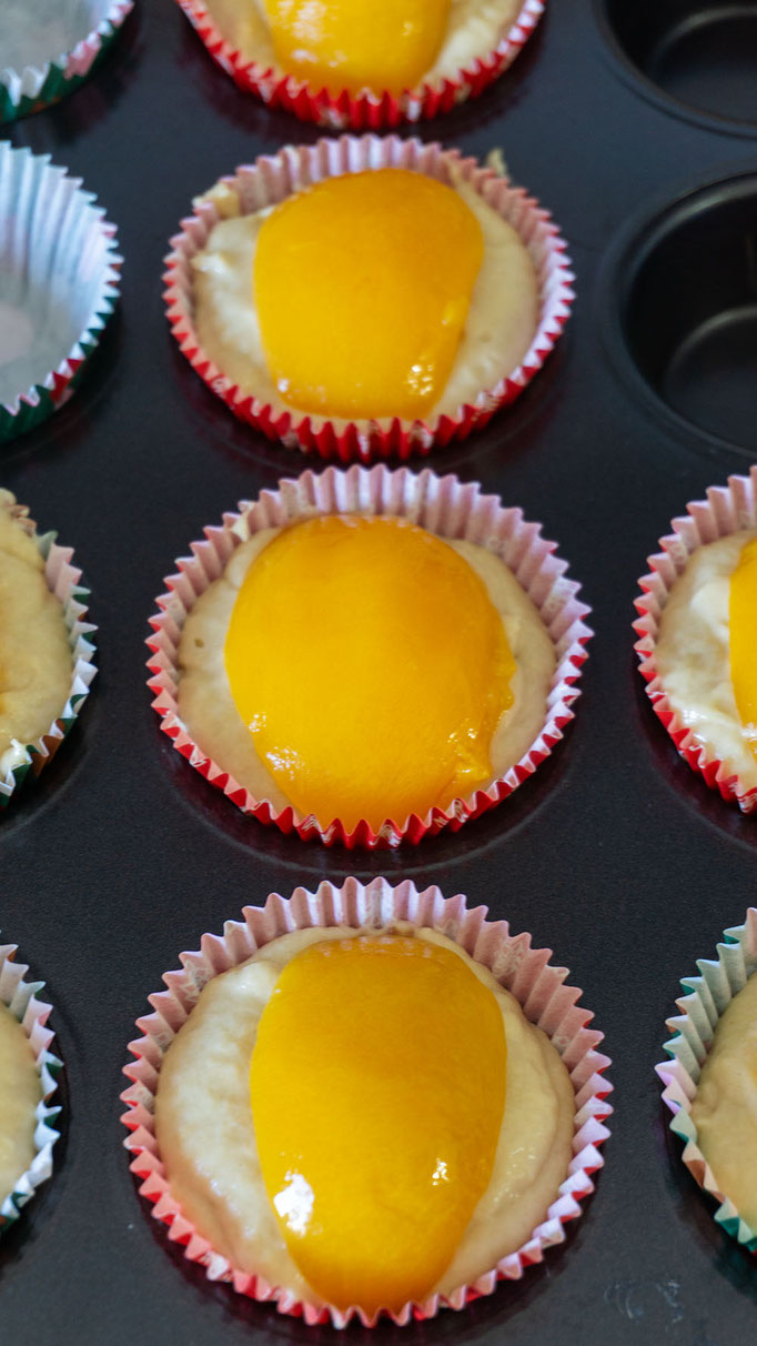 Spiegelei-Muffins vegan