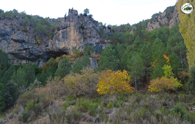 Rincón donde se encuentra la Cueva Aljibe