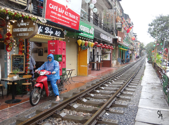 Livraison rue du Train - Hanoï (Vietnam) 2025