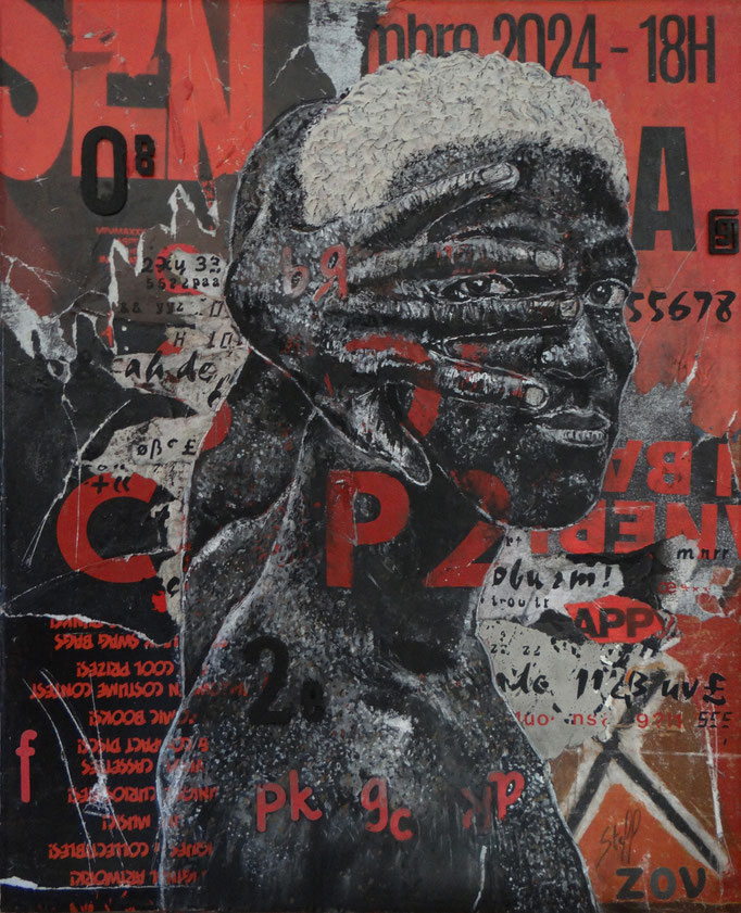 La main d'Arobase - 33 x 41 - 2025