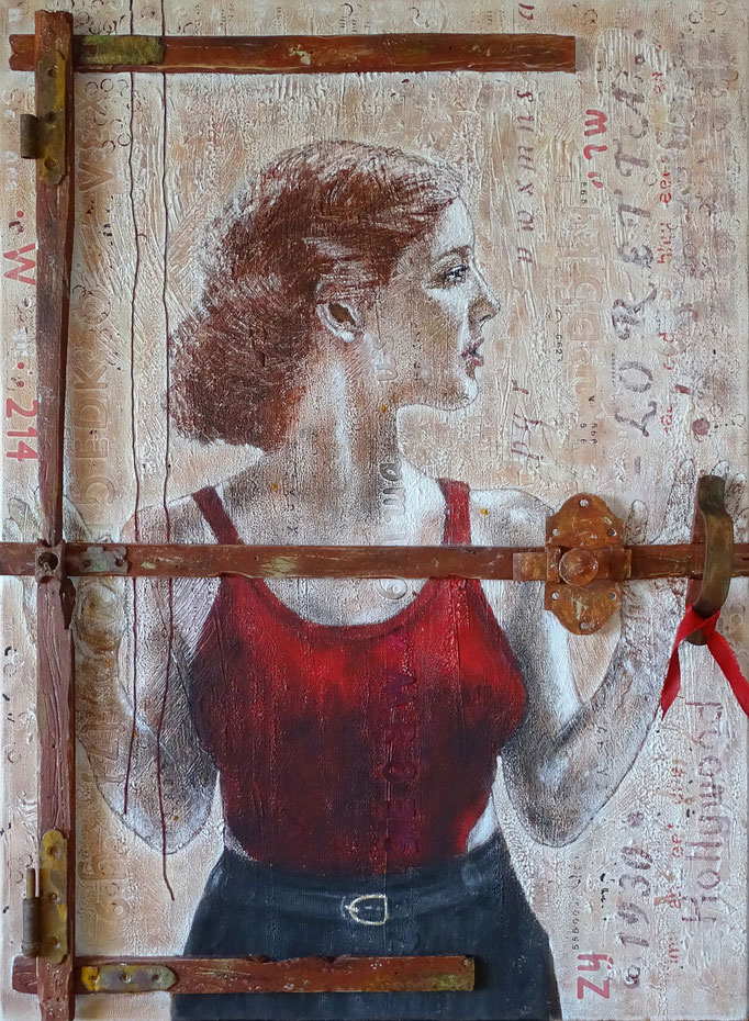 Loretta Young  -  50 x 70  -  2021