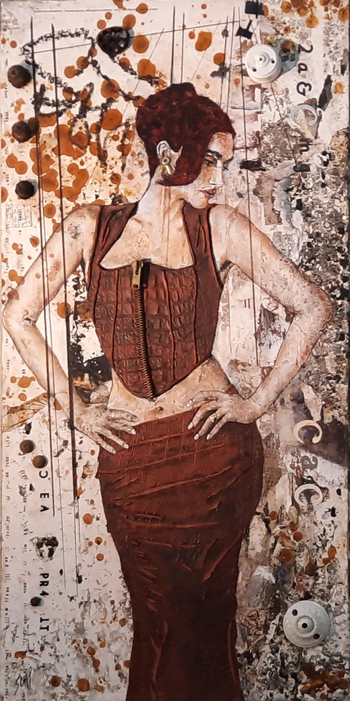 Siréna - 50 x 100 - 2024