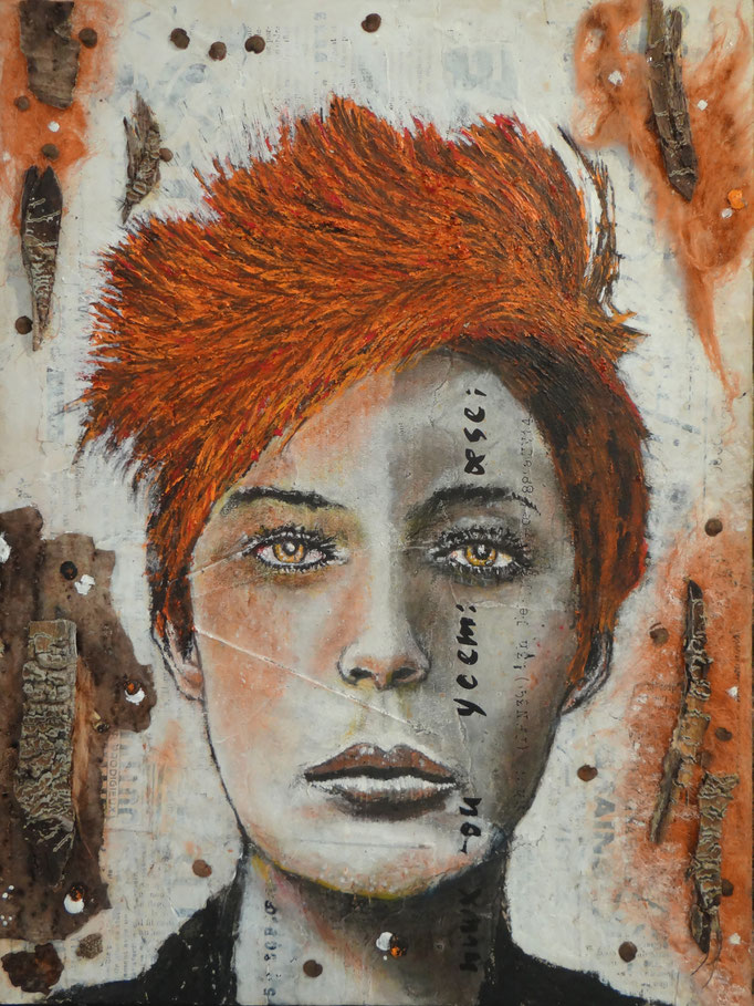 Révélatrice  -  30 x 40  -  2022