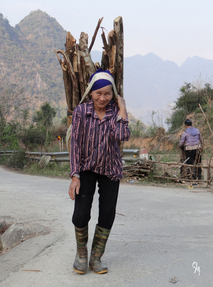 Porteuse de bois - Kho Muòng (Vietnam) 2025