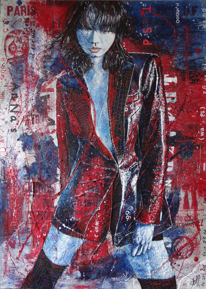 Blazer de Paris  -  50 x 70  -  2022
