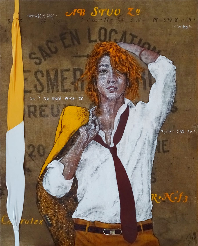 Androgyne Jin -  65 x 81  -  2023