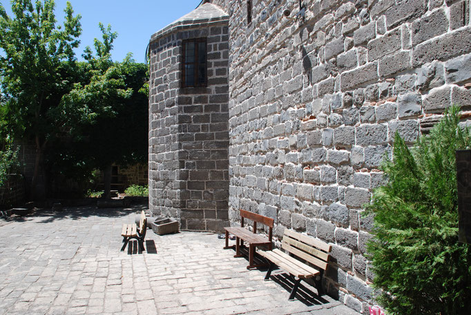 Türkei, Diyarbakir, Besuch der chaldäischen Kirche Mar Petyun
