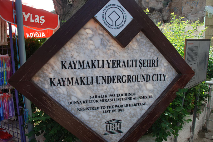 Türkei, Kappedokien, Besuch der unterirdischen Stadt Kaymakli