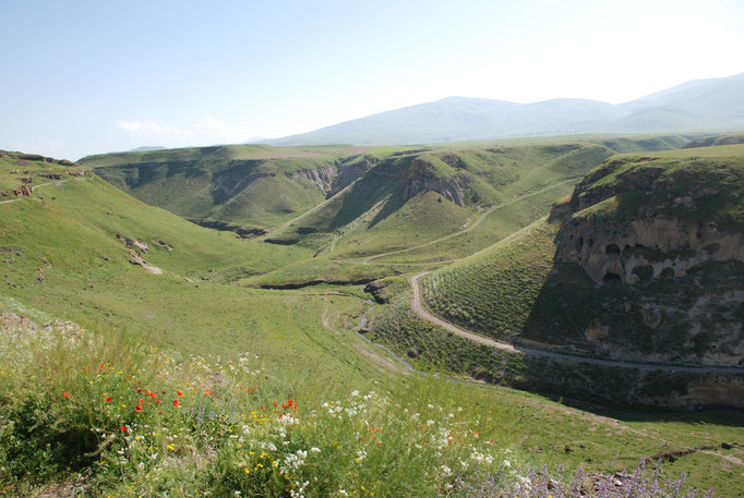 Türkei, Ani, Blick nach Armenien