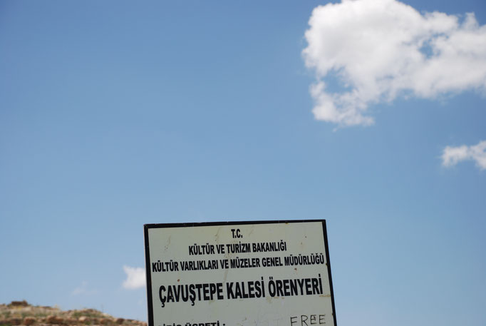Türkei, Cavustepe, Reste der Burg König Sardur II. Urartäer