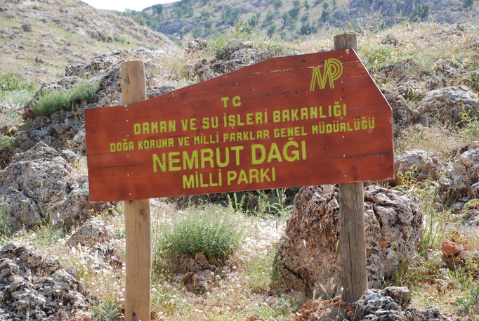 Türkei, Nemrud Dag. Kultstätte des Königs Antiochus I.