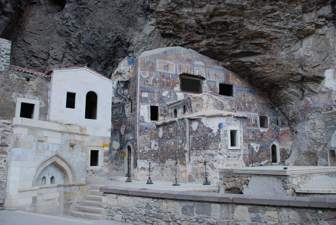Türkei, Trabazon, Besuch des Sumela Kloster, byzantinisch