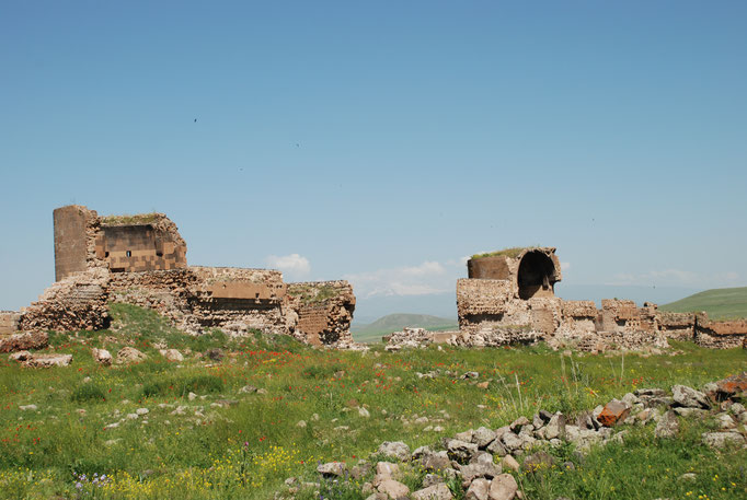 Türkei, Ani ehemalige Hauptstadt der Armenier an der armenischen Grenze, 10. Jh.