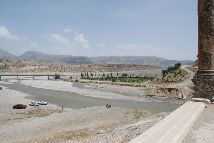 Türkei, Römerbrücke aus der Zeit Septimus Severus am Cendere Fluss