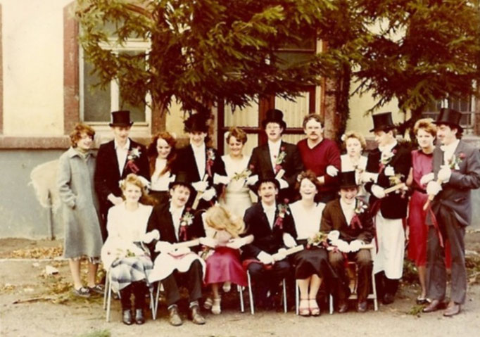 Kirmesgesellschaft 1984/ Archiv Crawinkler- Runde