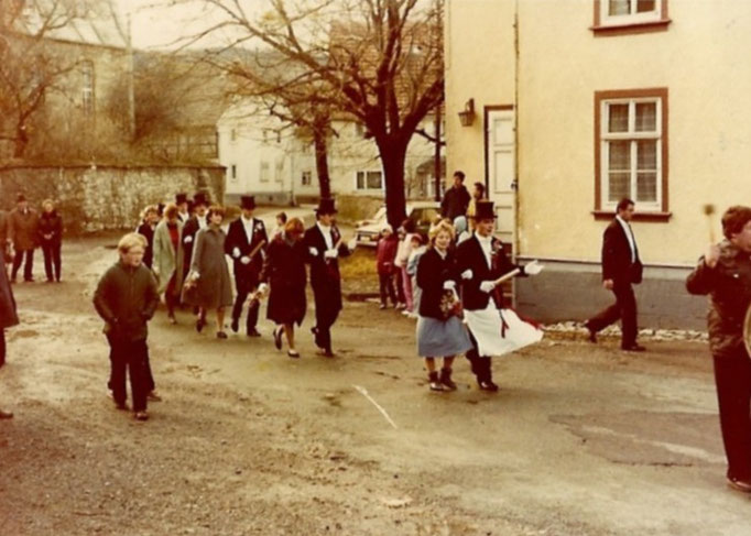 Kirmesgesellschaft 1984/ Archiv Crawinkler- Runde