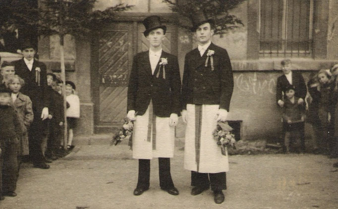 Kirmesgesellschaft 1949/ Archiv Crawinkler- Runde
